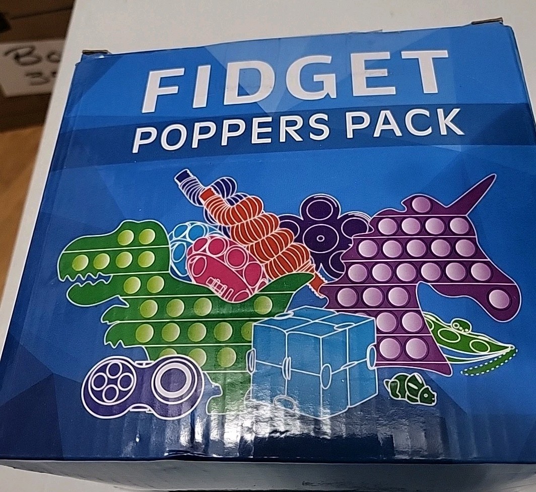 Fidget Toys, 120 Pack Fidgets Set Stocking Stuffers for Kids Party Favors Autism