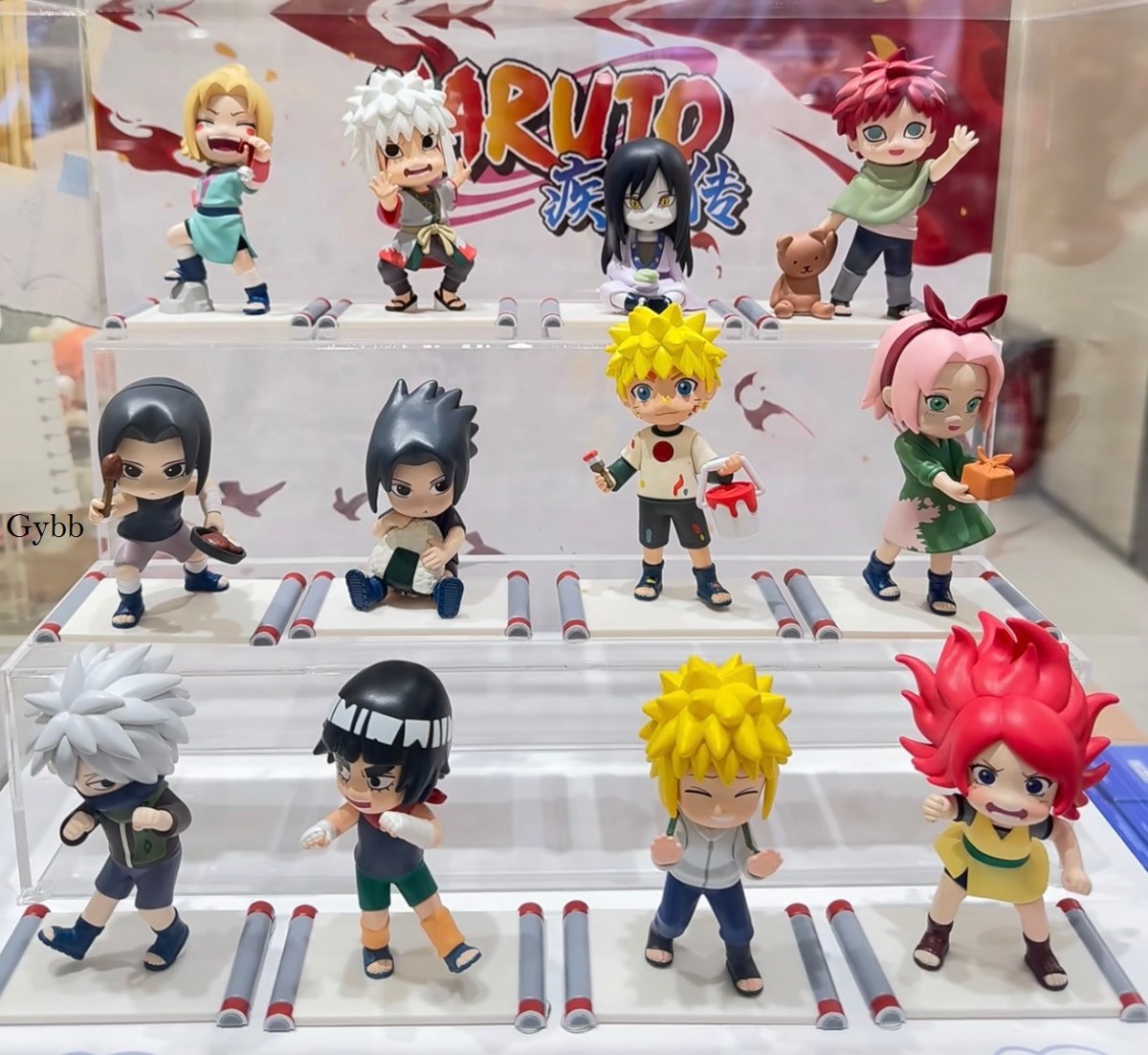 Authentic Pop Mart Naruto Shippuden Childhood Series Figures Blind Box Gift Toy