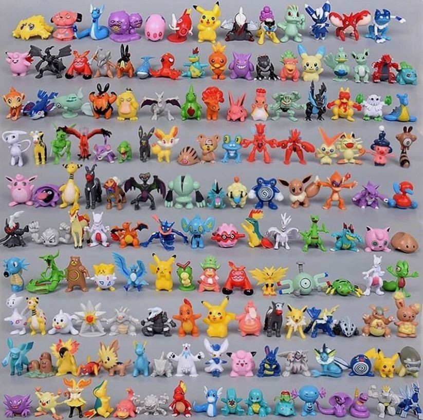 24 Pokemon Mini Figure Toys Pikachu Action Figures  | Kids Gift |Party Favors|
