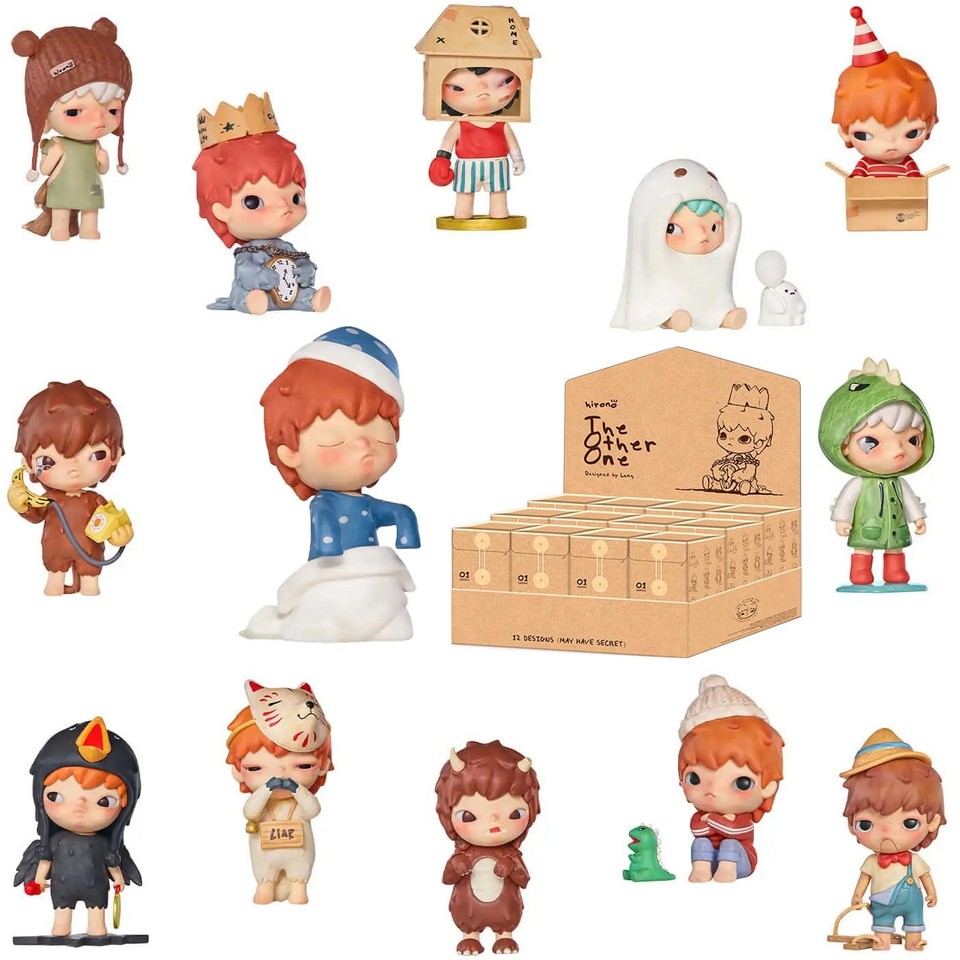 POP MART x Hirono The Other One Series Confirmed Figure Sealed Bag in Open Box