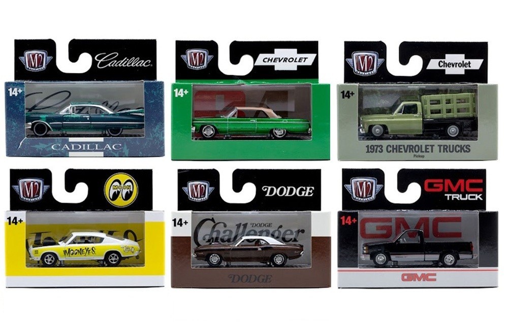 M2 Machines 1:64 Auto-Thentics Series 107 Assortment Choose & Pick 32500-107-P6