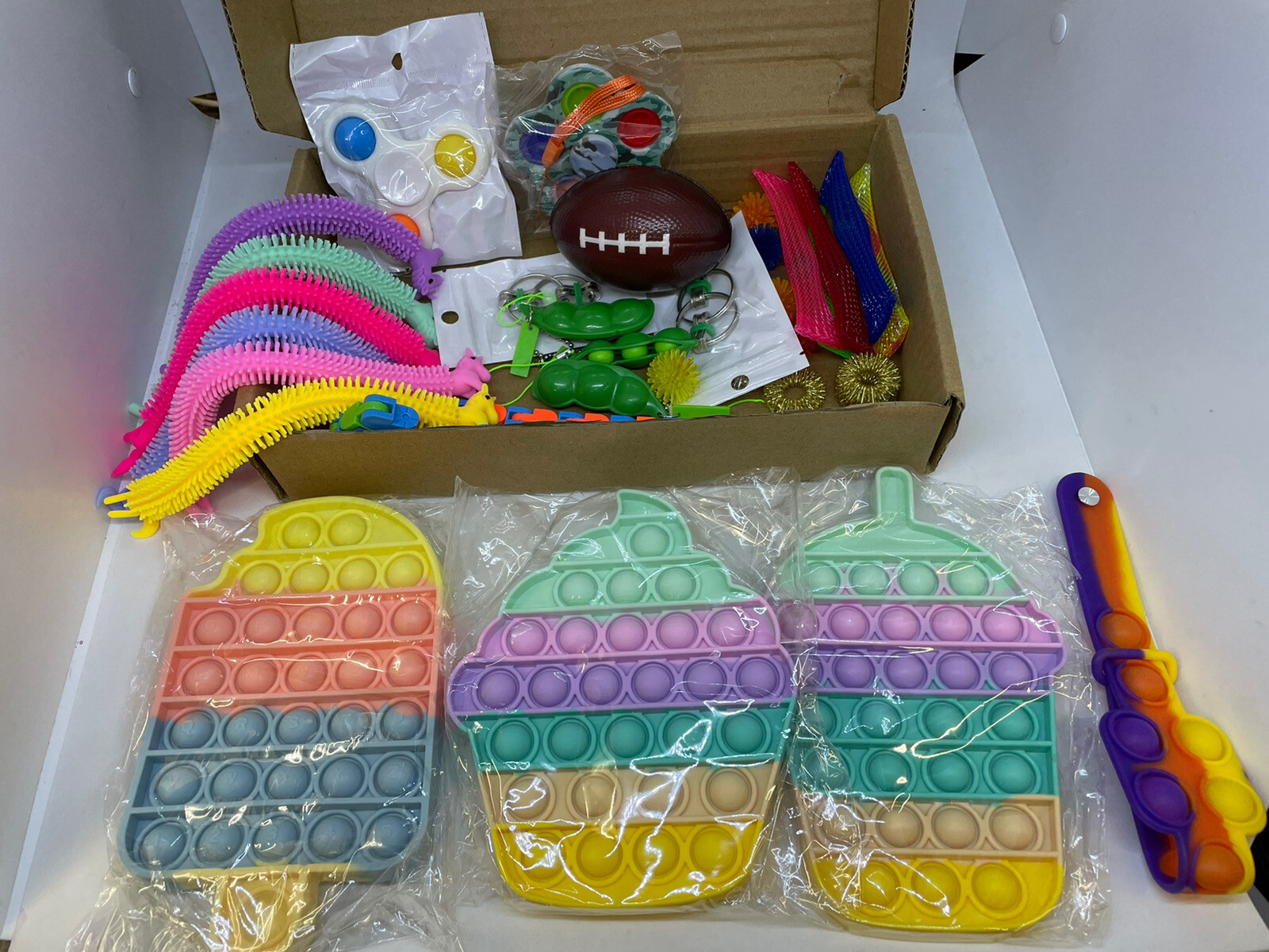 37 Piece Fidget Toy Sensory Toy Set for Stress Relief Autism ADHD