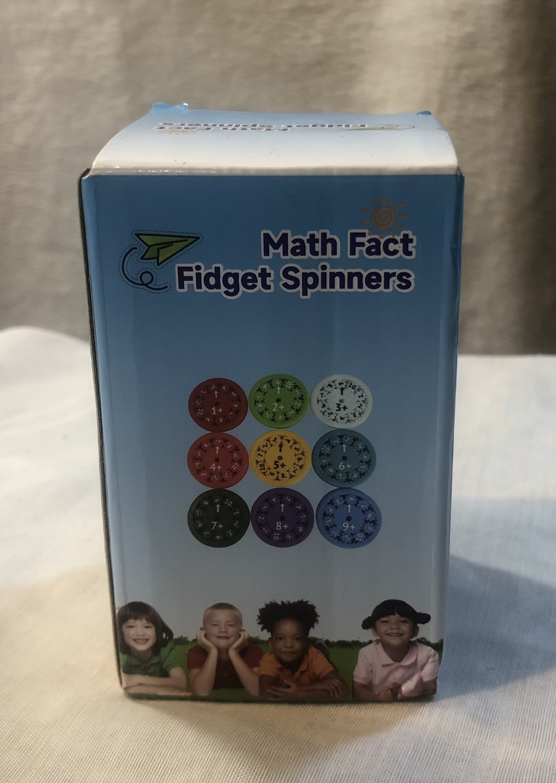 9Pcs Math Fidget Spinner, Fidget Toys for Kids