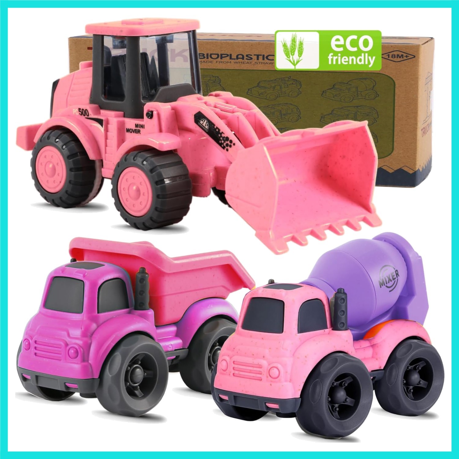 Toddler Toys for 1  Old Girl Gifts,Kids Toys for Age 2-4,Dump Truck Cement Mi…