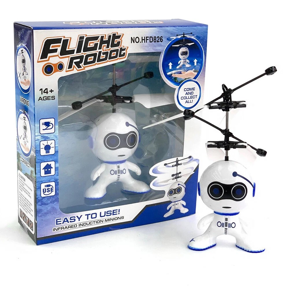 Flying Toys for Boys Kids  Flying Intelligence Robot Mini drone Rechargeable AHH