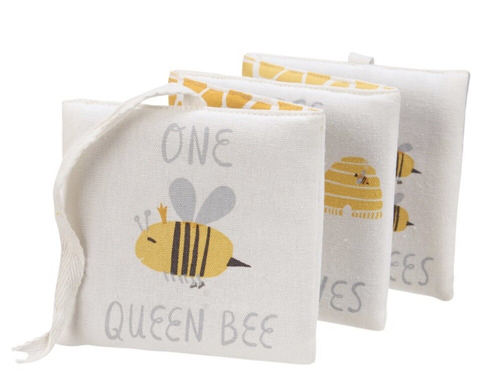 Brand New Primitives By Kathy Soft Counting Book Bees Baby Toy