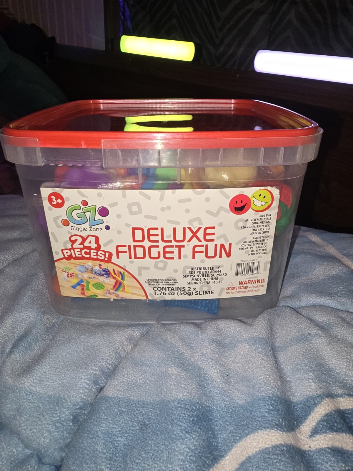 Huge Fidget Box Collection Fidget Toys Stress Relief Toys Full Box Barely Shut