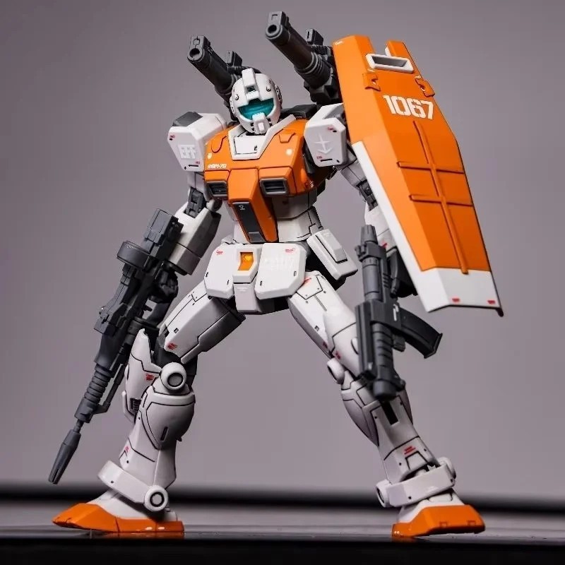 HG 1/144 GTO Morocco GM RGM-79 Double Cannon Advanced Model Action Figure Toy