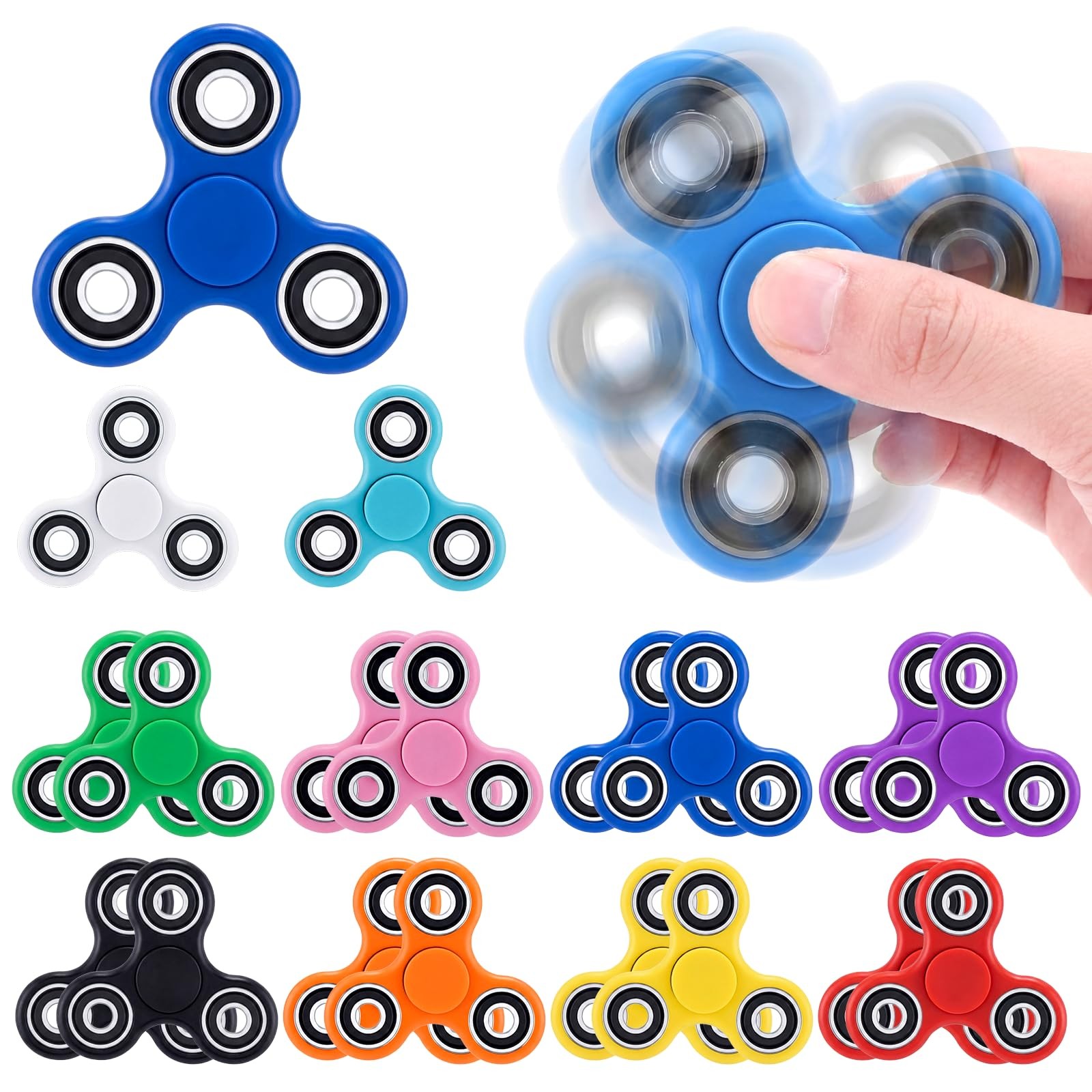 84 Pcs Fidget Spinner Bulk Sensory Fidget for Adults Favors Classroom Prizes …