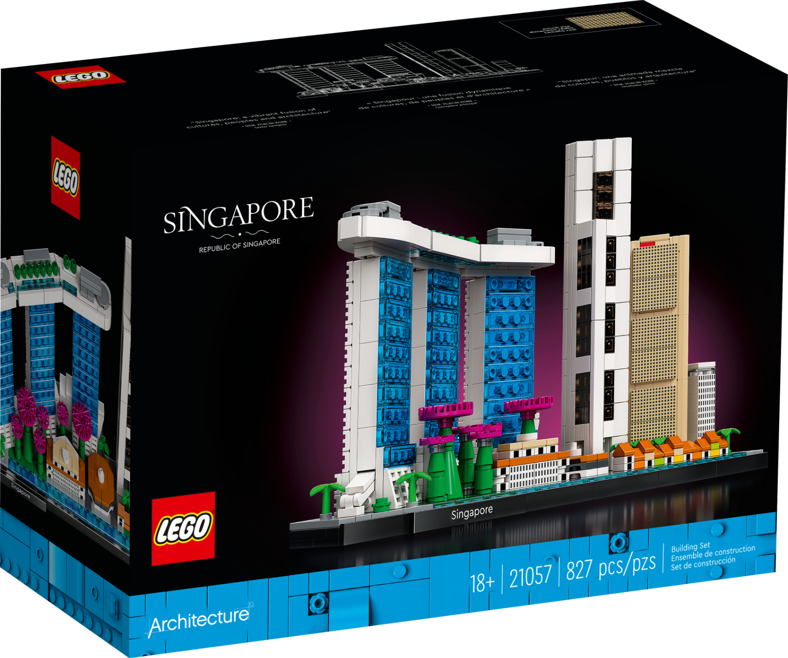 LEGO Architecture Singapore 21057 | Retired | New Sealed | City Skyline
