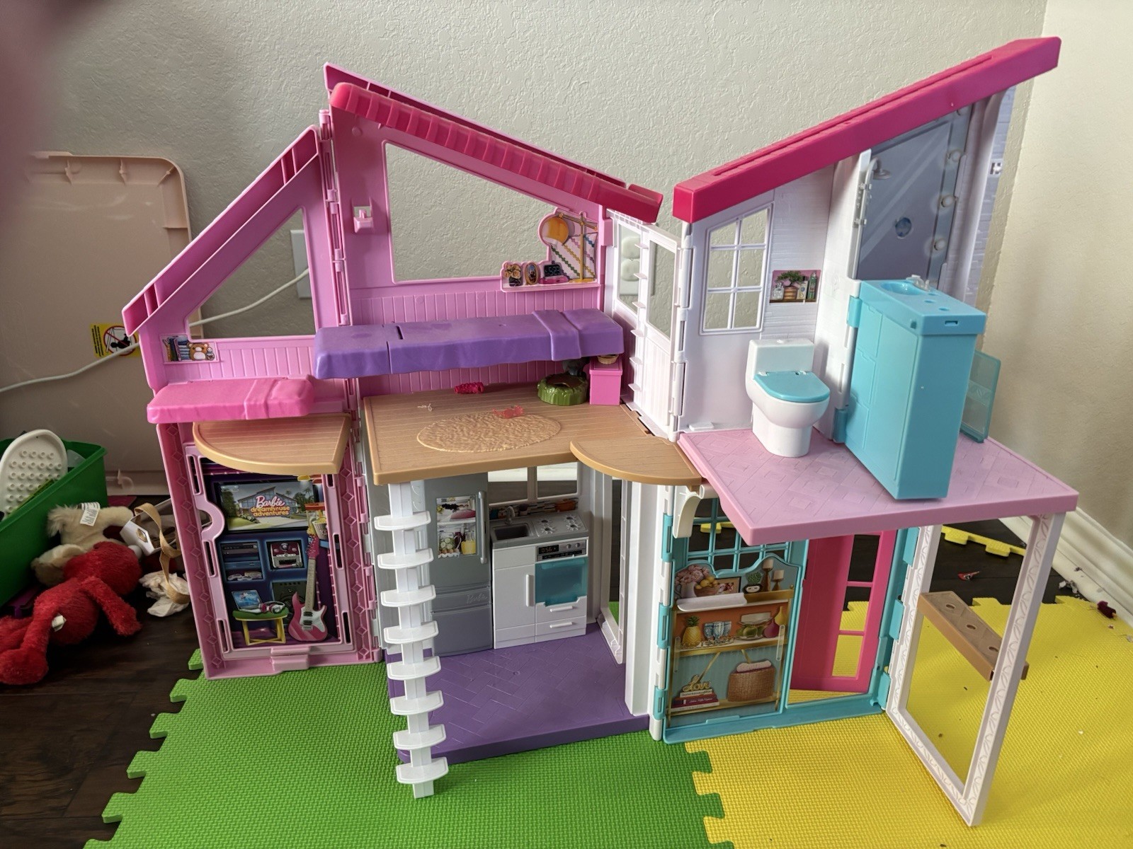 Barbie Malibu House Play Set As Is No Accessories