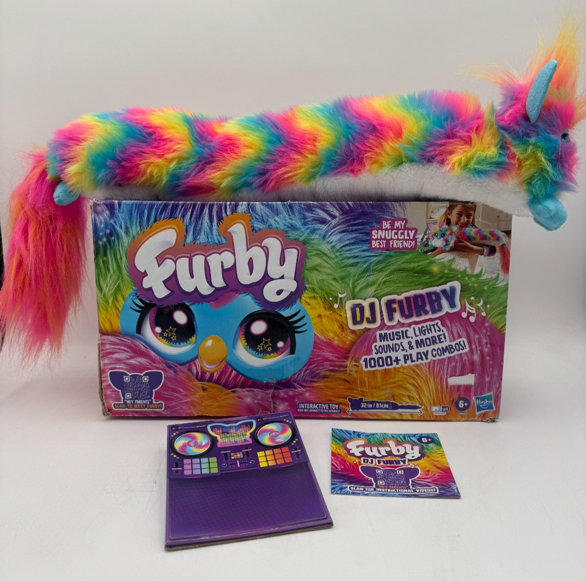 Rainbow DJ Long Furby Model: G0668