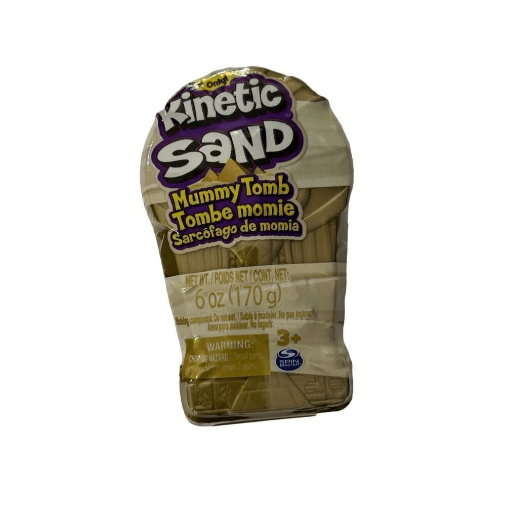 KINETIC SAND Playset Mummy Tomb 6oz. BRAND NEW”