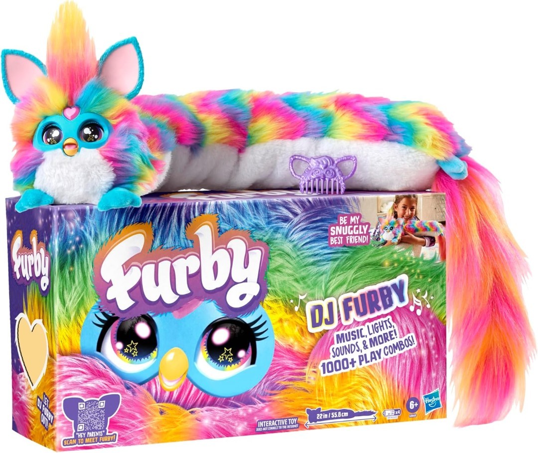 DJ FURBY INTERACTIVE PLUSH TOY NEW – NO USA TARIFFS
