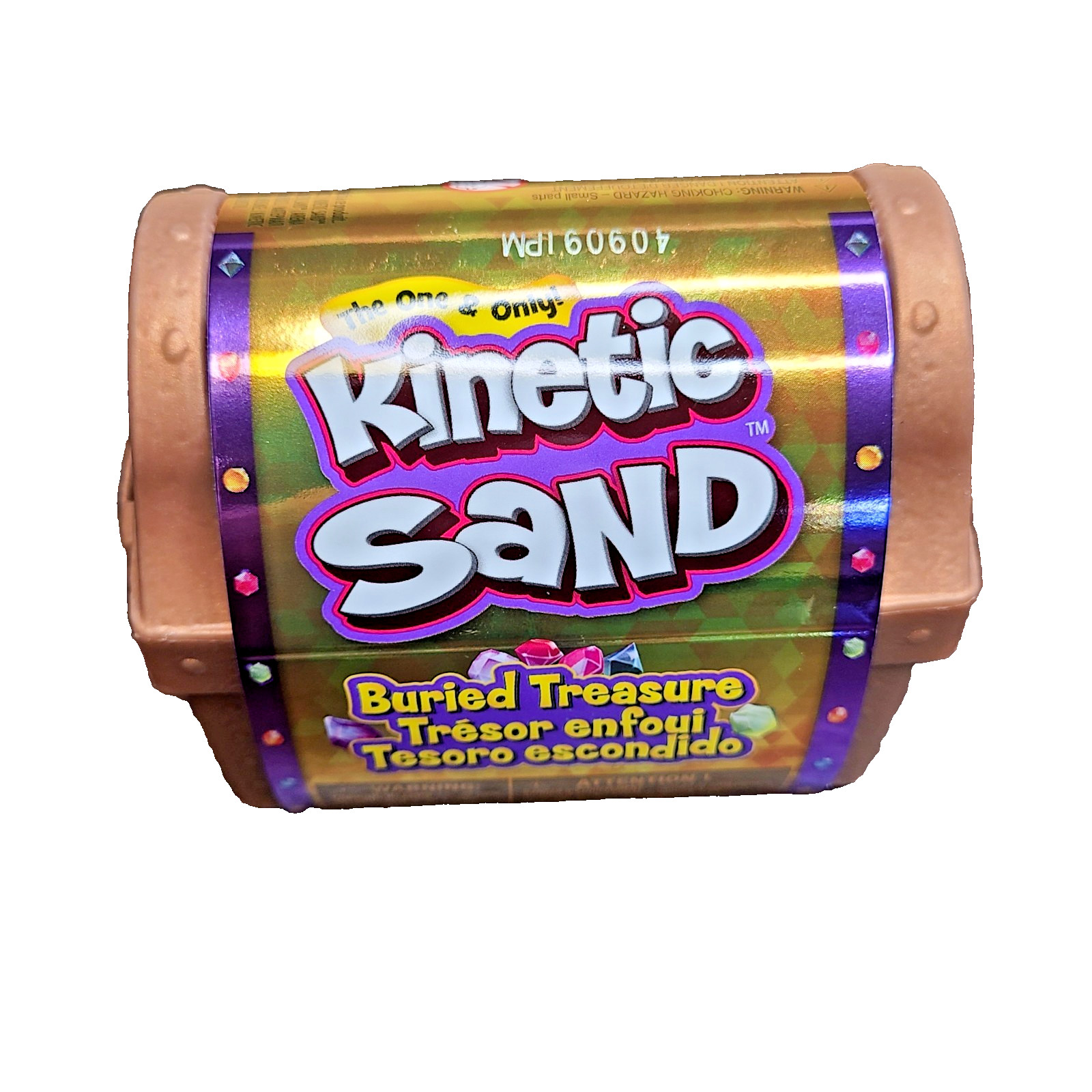 Kinetic Sand Buried Treasure Playset 6oz of Kinetic Sand and Surprise Tools 3+