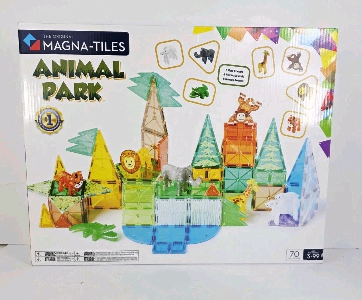 MAGNA-TILES Animal Park Toy for Kids Sealed Brand New