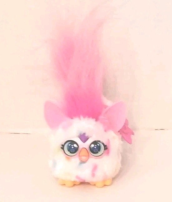NICE! Furby DJ Rainbow Interactive Toy, Long Furby: BERRY-CUP-CAKE