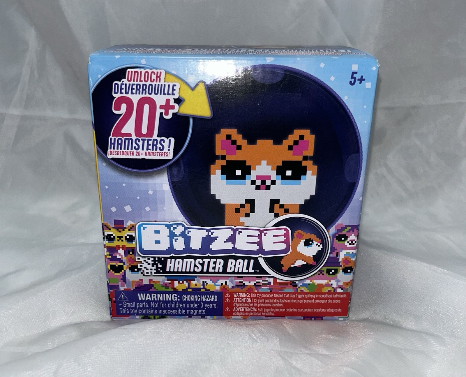 Spin Master Bitzee Hamster Ball Interactive Toy Unlock 20+ Digital Hamsters