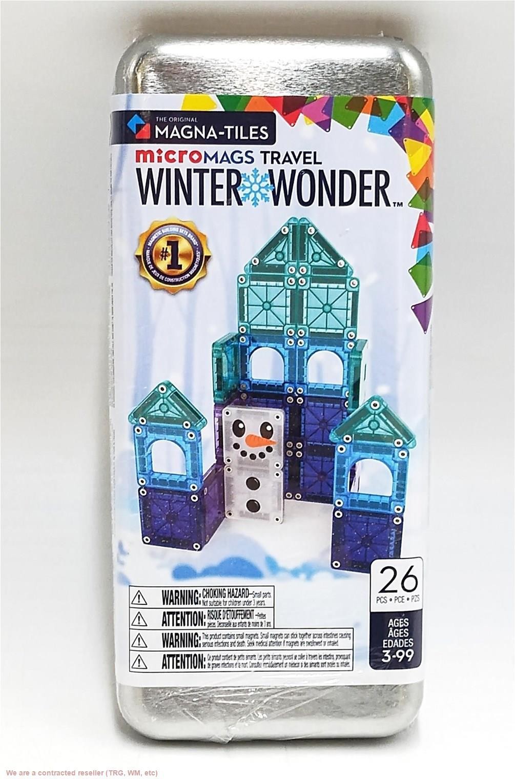 MAGNA-TILES Winter Wonder Travel Set