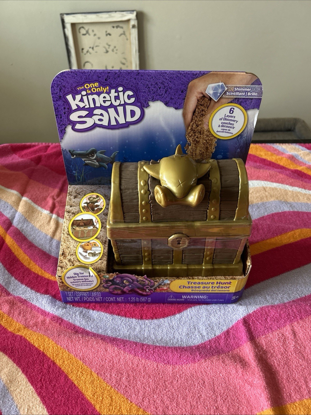 Kinetic Sand Treasure Hunt. NEW!!