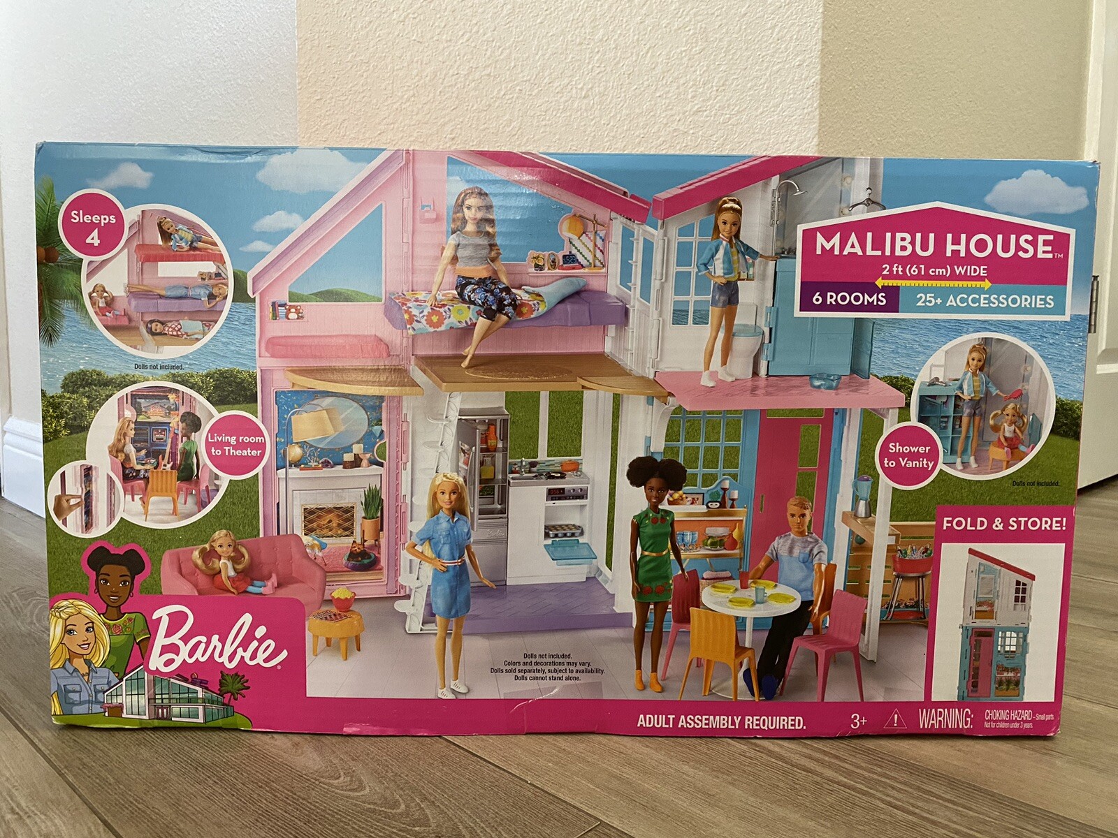 Barbie Malibu House Playset NEW