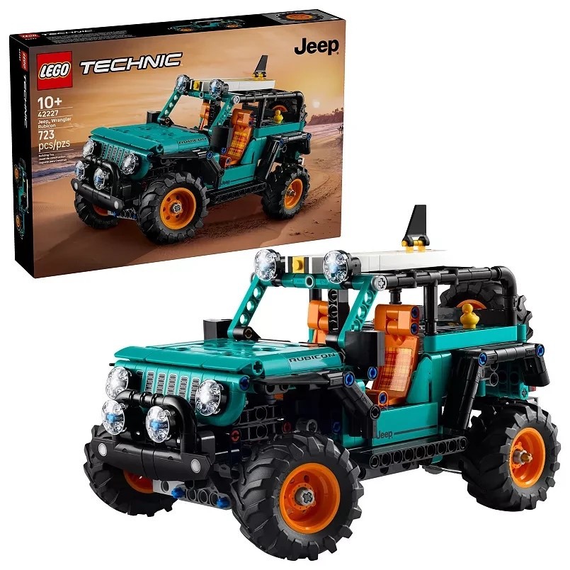 LEGO Technic: Jeep Wrangler Rubicon SUV 42227 Sealed NEW 723 Pcs