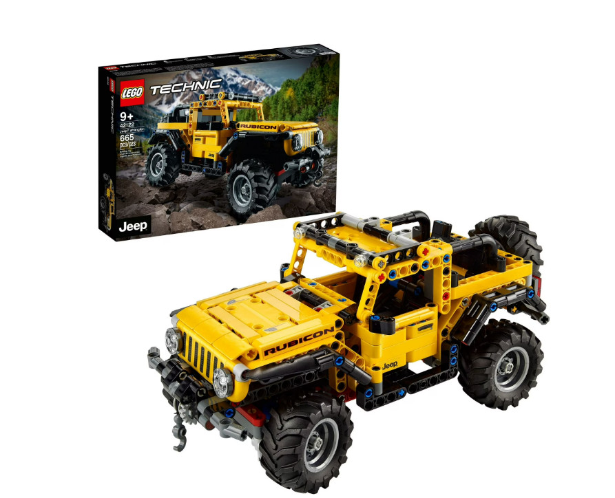 [BIG SALE] LEGO Technic Jeep Wrangler 4×4 Model Building Kit