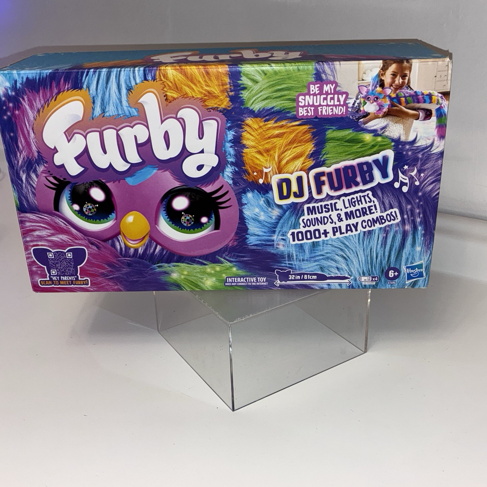 Hasbro Furby Interactive Toy Dj Plush Music Games Lights Jokes