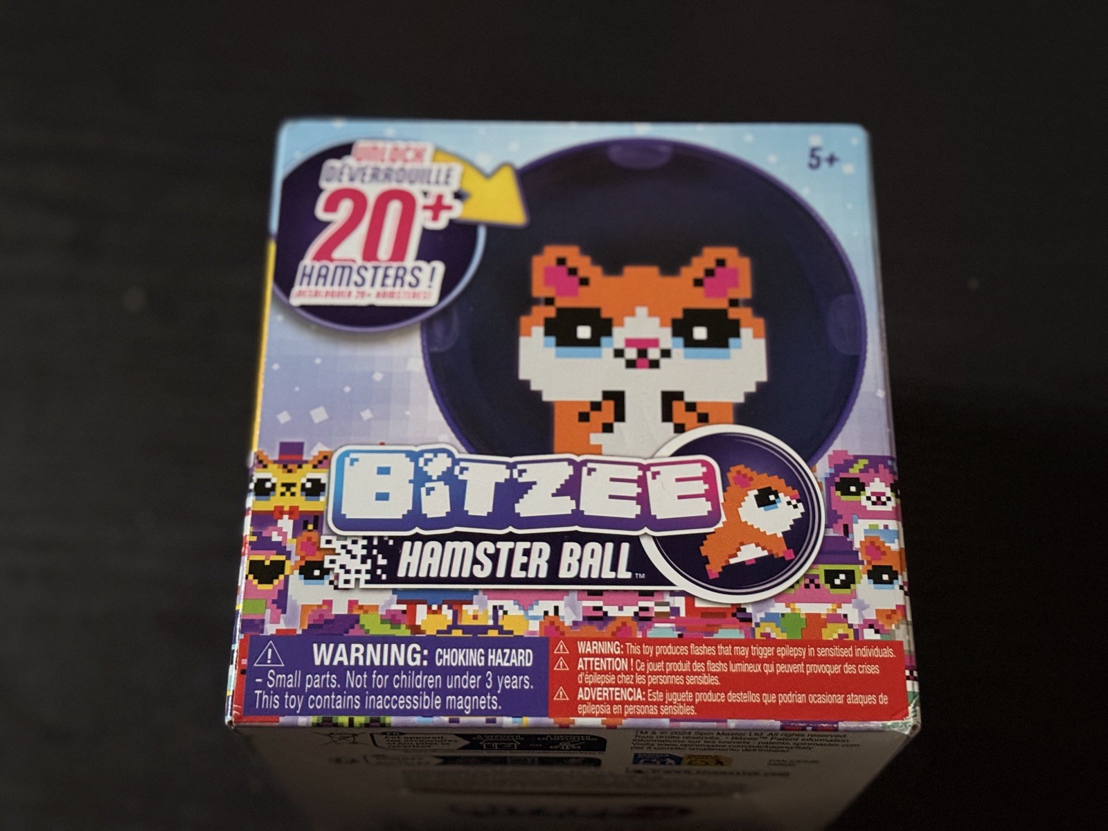 Bitzee, Hamster Ball Interactive Toy with Over 20 Hamsters Inside, Rolls & Re…