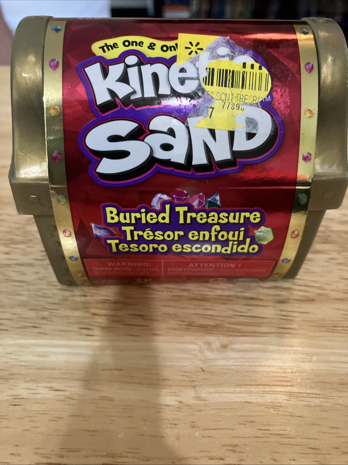 New Kinetic Sand Buried Treasure Chest Tools & Storage Play & Create Set