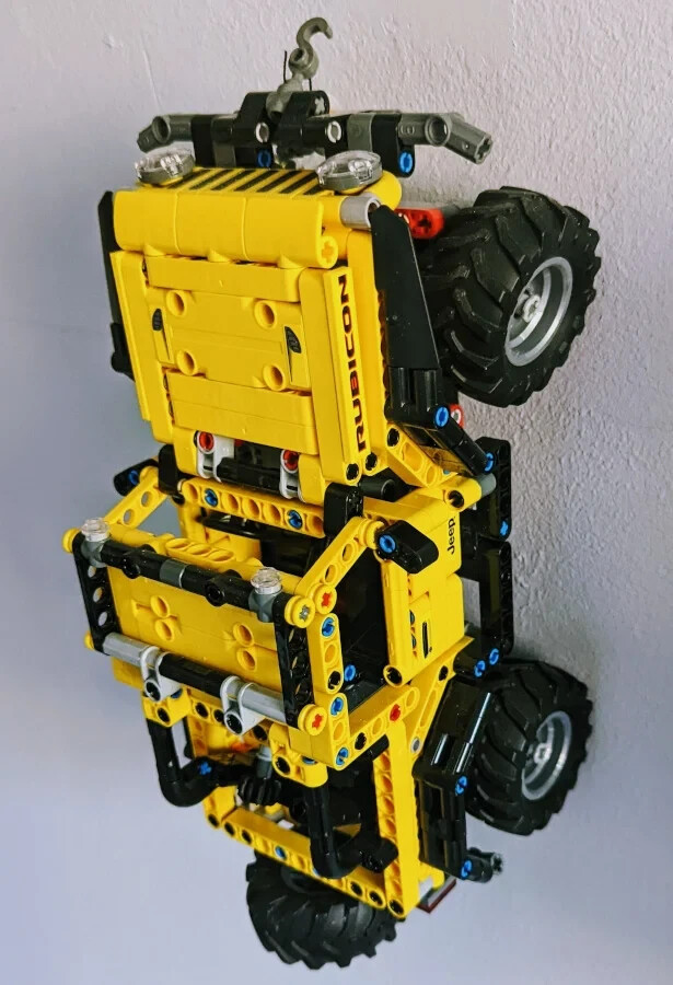 Display Wall Mount for LEGO Technic Jeep Wrangler 42122 Free Shipping
