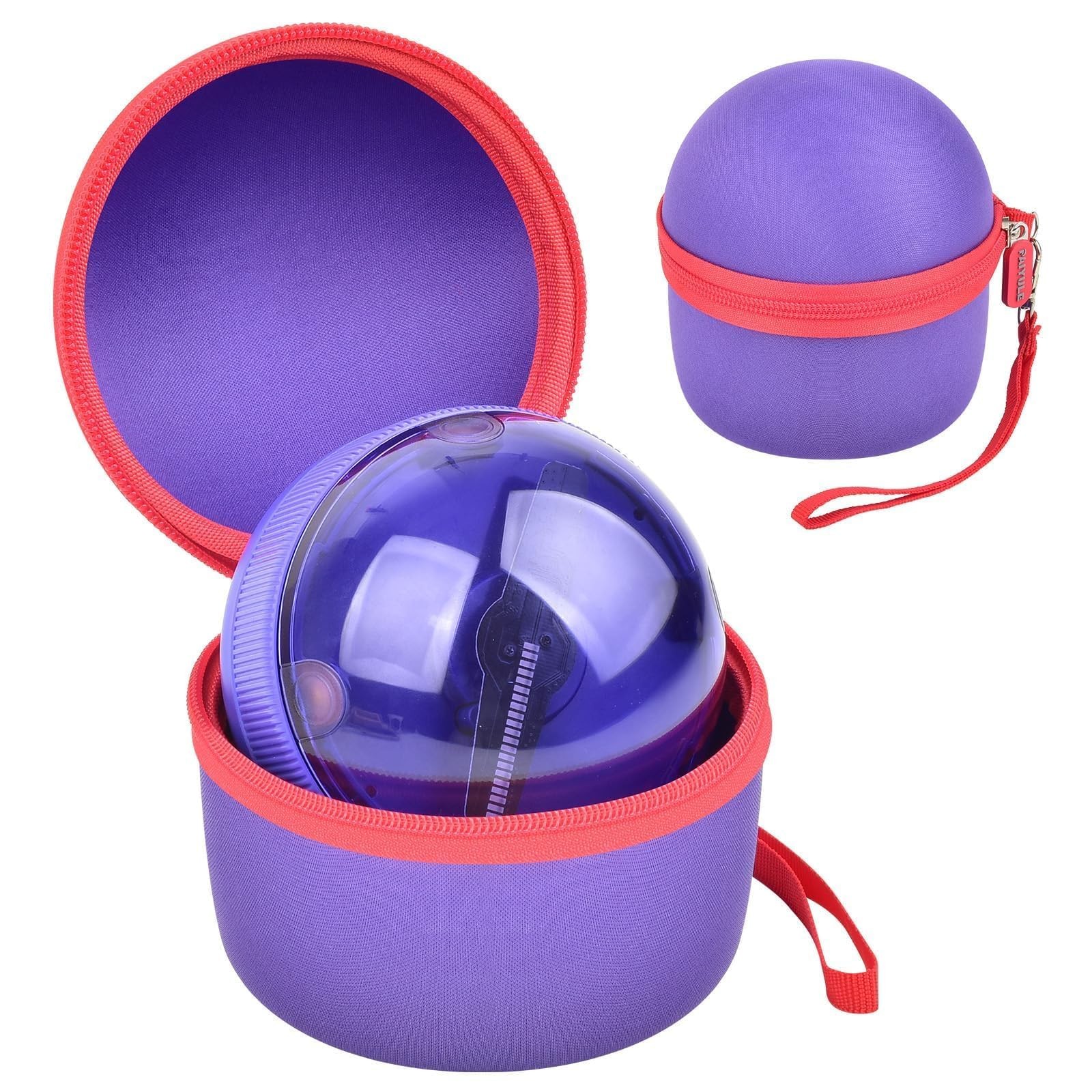 PAIYULE Case for Bitzee Hamster Ball Interactive Toy, Protective EVA Purple