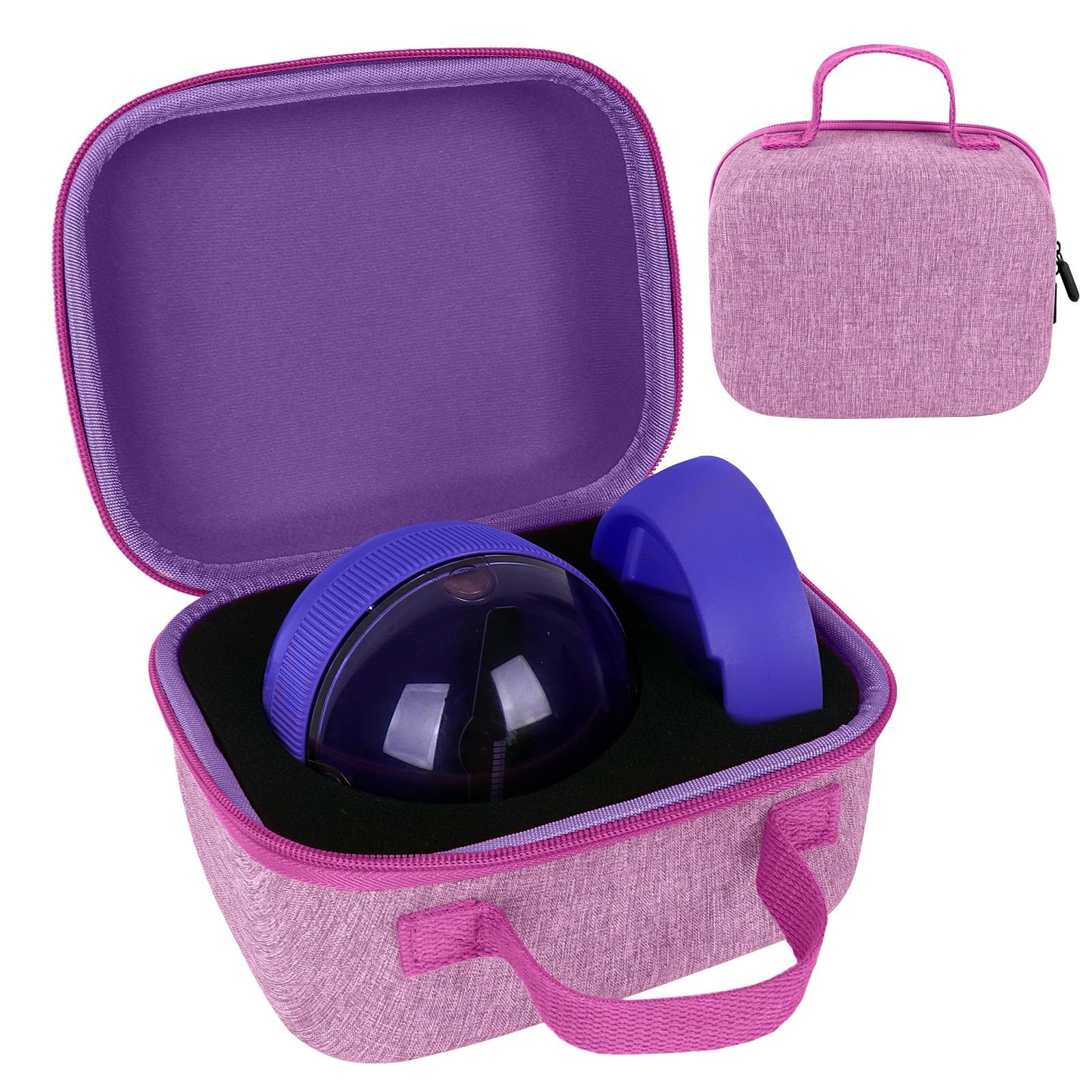 YouKnow Travel Case for Bitzee Hamster Ball Interactive Toy – Small, Purple