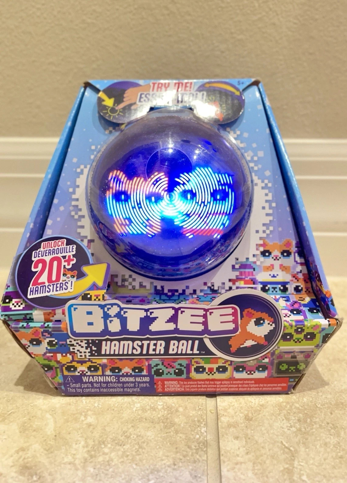 Bitzee Hamster Ball Interactive Toy Game Spin Master
