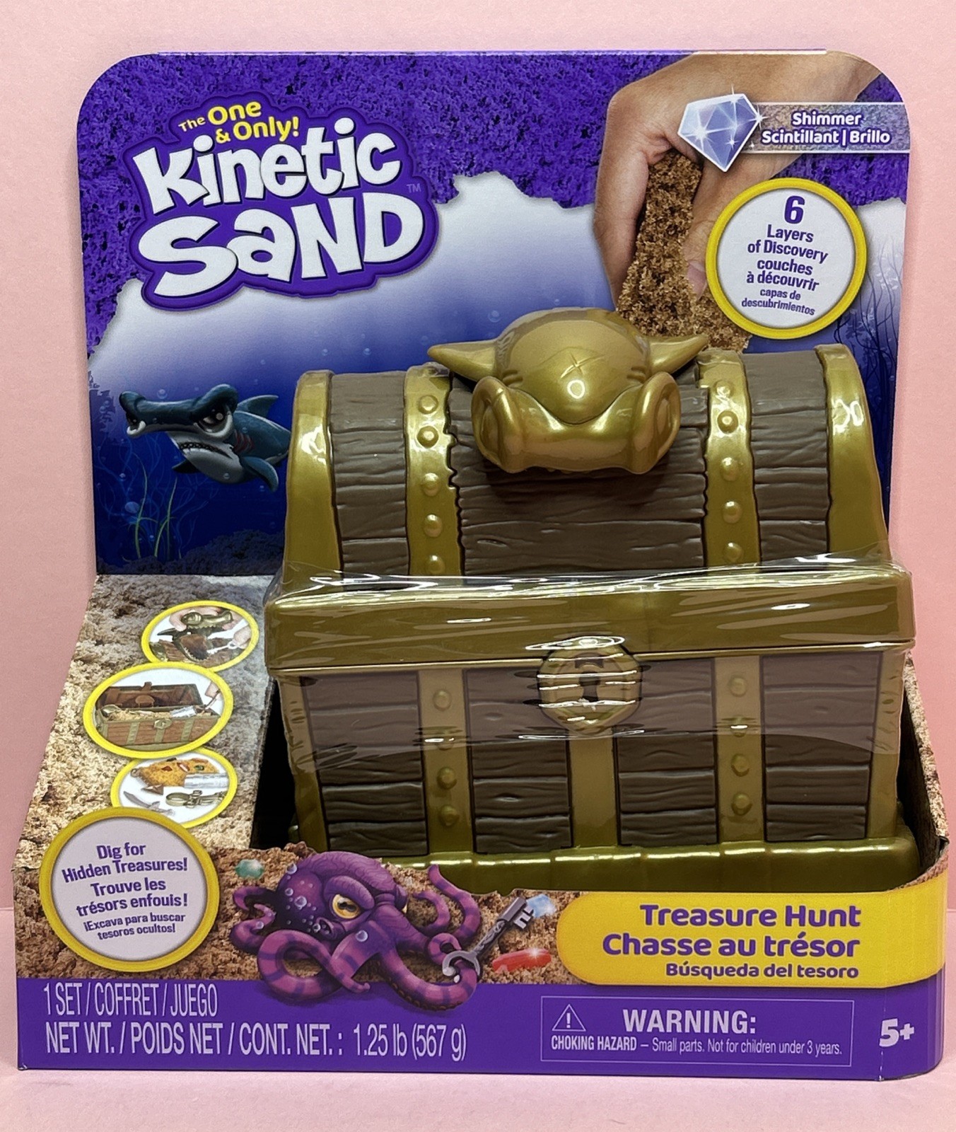 Kinetic Sand Treasure Hunt
