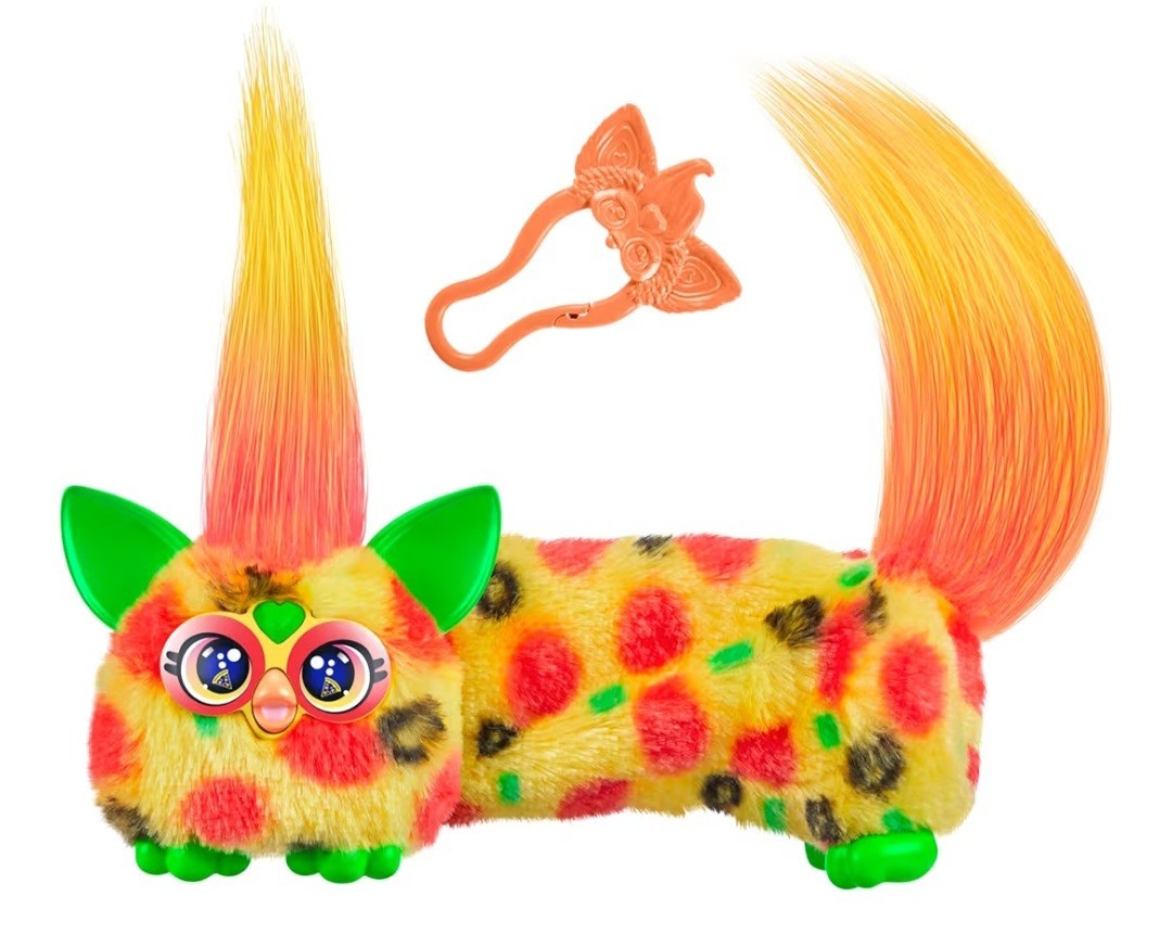 FURBY DJ Furblets Pepp-Oh-Roni Mini Electronic Plush Toy Funny Sound Effects New