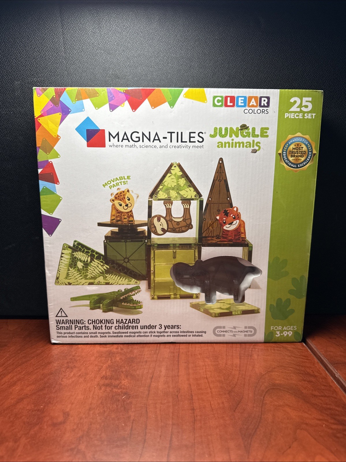Magna-Tiles Jungle Animals (Set of 25 Pieces) (6033)