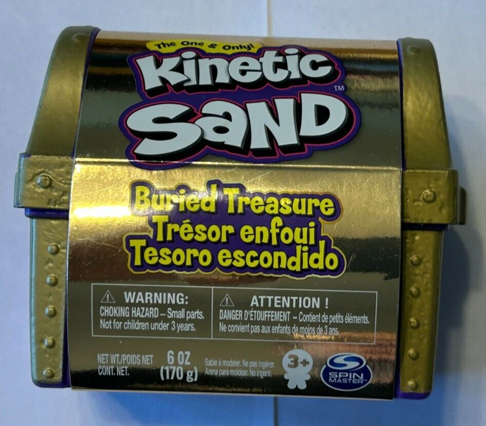 Kinetic Sand Buried Treasure – The One & Only! – NEW!