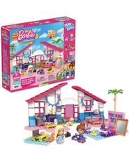 Mega Constrax Barbie Malibu House 303 Piece GWR34 Pink