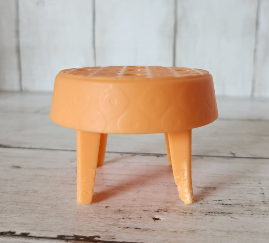 2018 Barbie Malibu Dreamhouse House FXG57 Orange Coffee Side Table READ Doll Sz