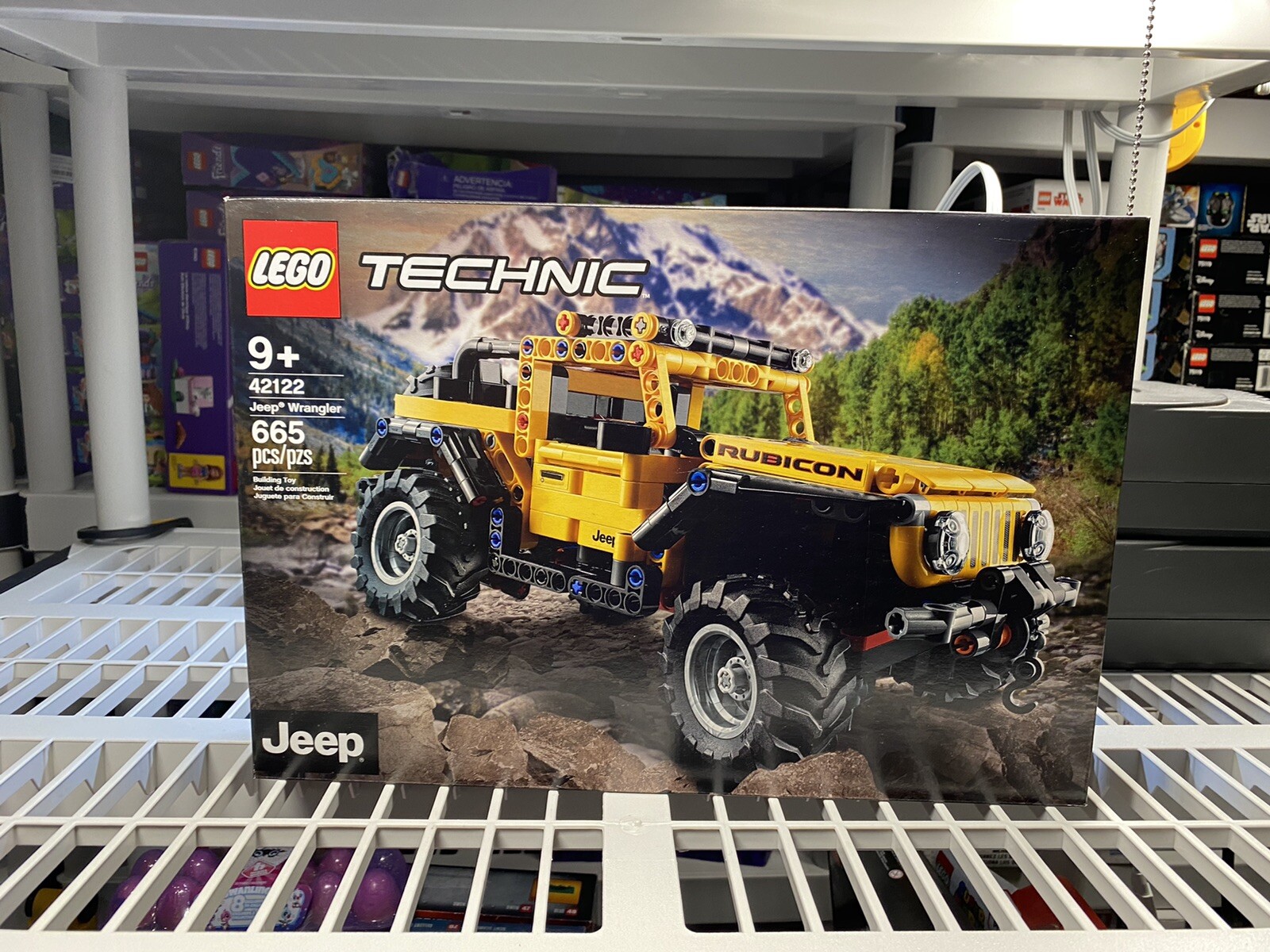 LEGO® Technic Jeep® Wrangler 42122, 665 Pieces, Age: 9+, New Sealed Box