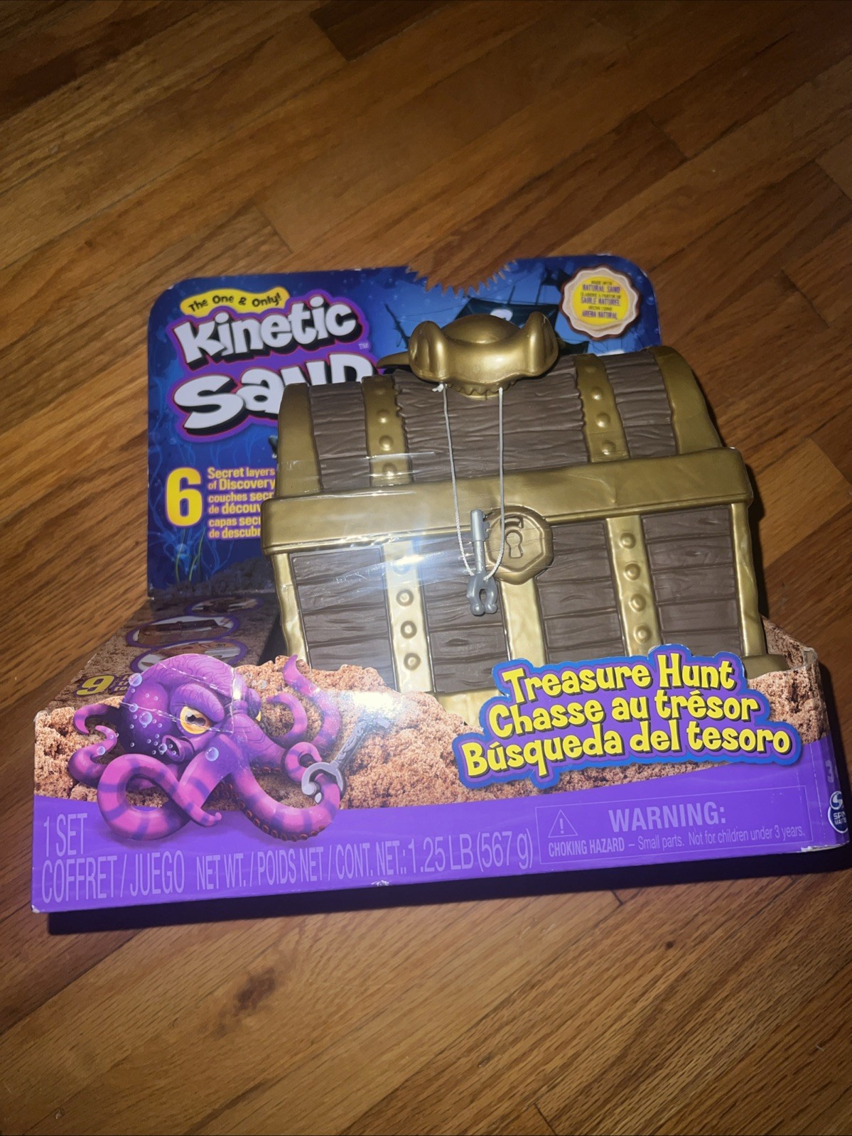 Kinetic Sand Treasure Hunt Playset
