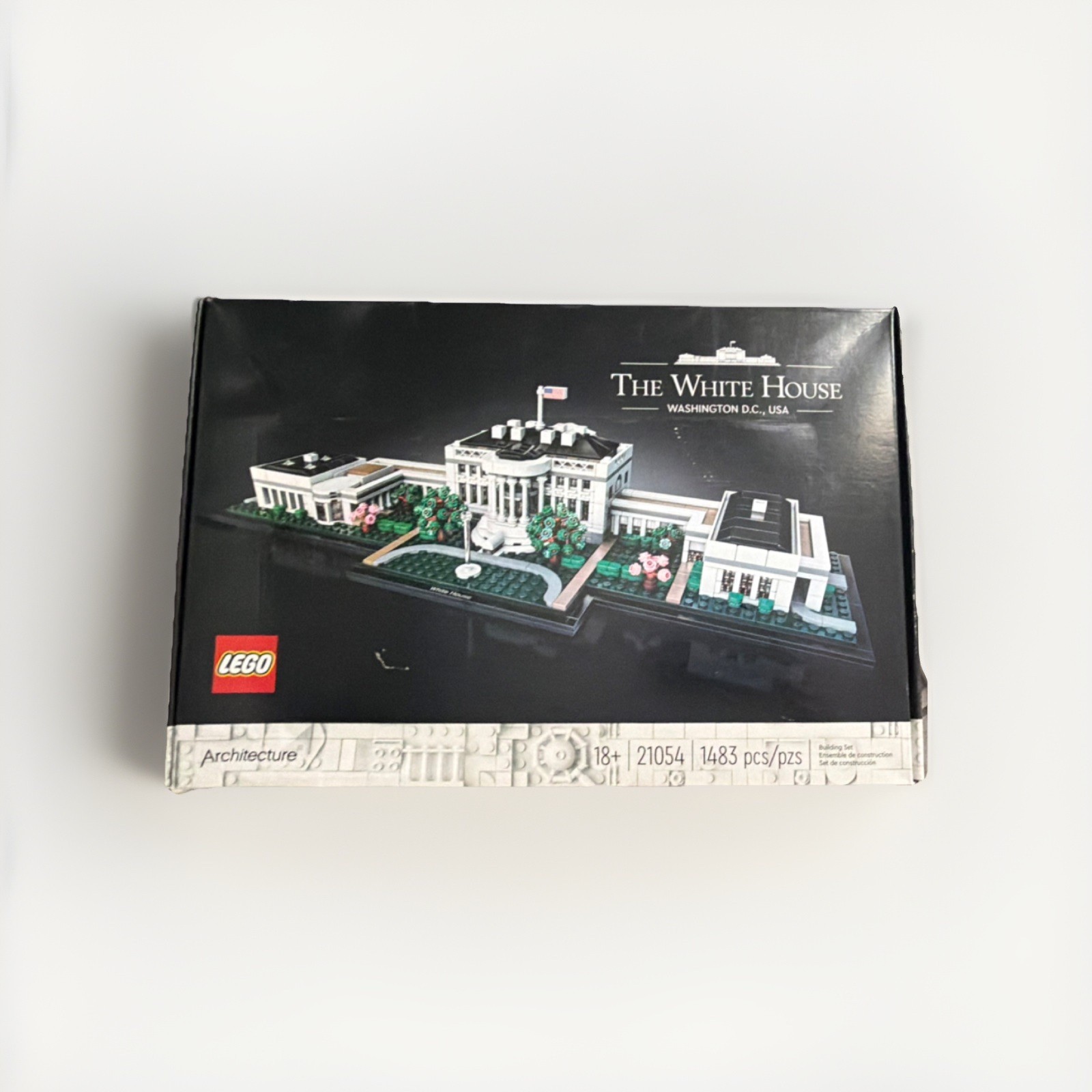 LEGO Architecture The White House 21054 Complete Set 1483 Pieces