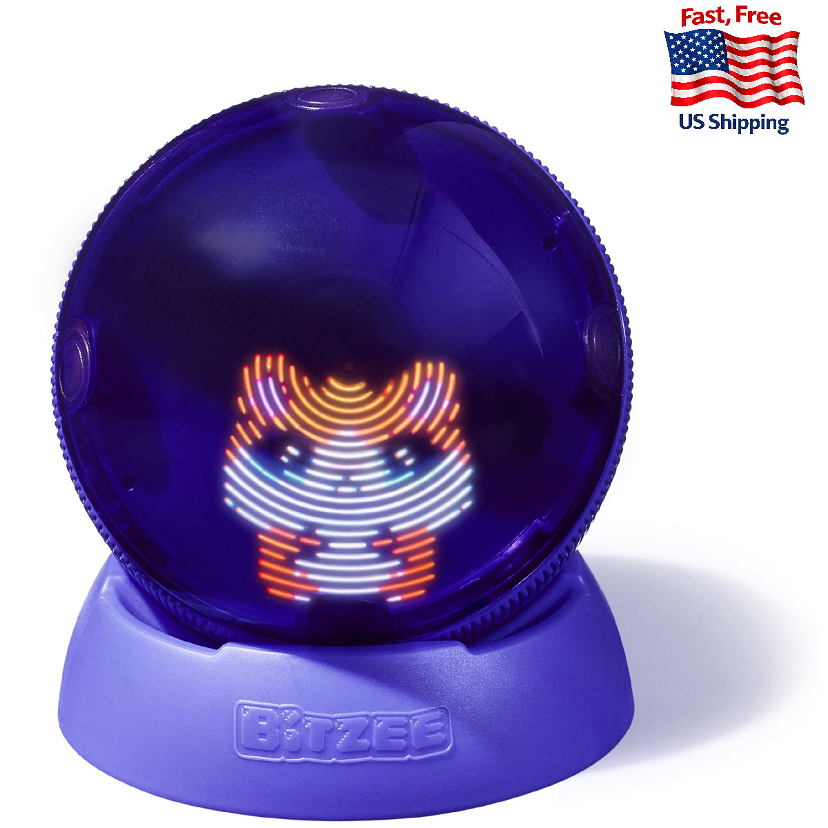 BITZEE Hamster Ball: Interactive Digital Pet Toy w/ 20+ Hamsters, Reacts to Touc