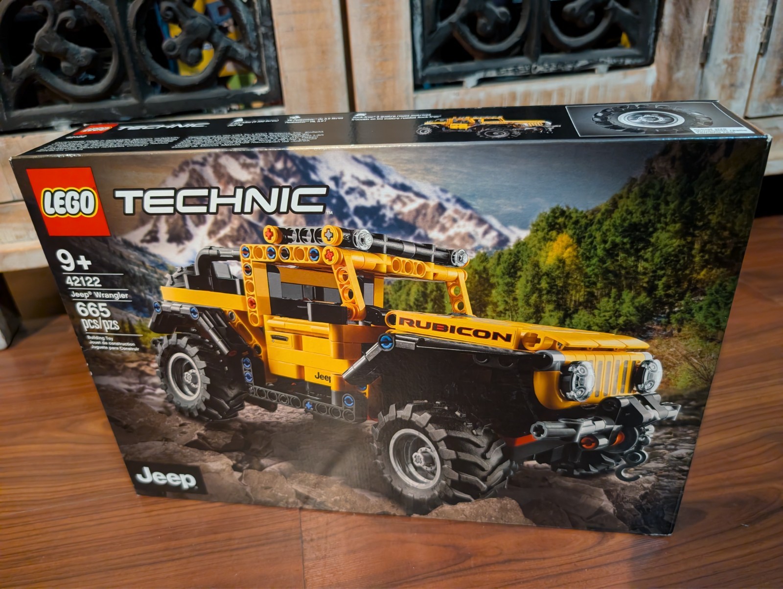 Lego Technic Jeep Wrangler 4×4 Set 42122 New Factory Sealed RETIRED SET