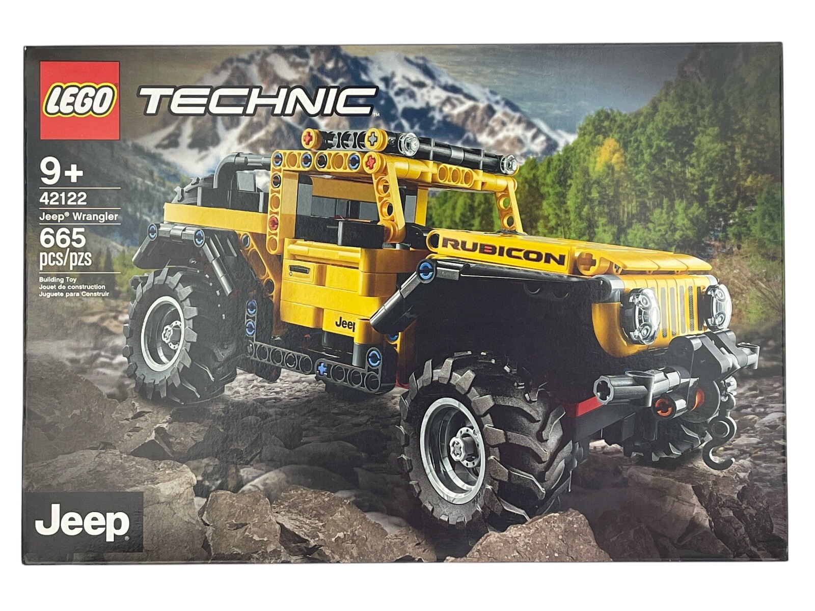 LEGO Technic Jeep Wrangler 42122 Building Kit (665 Pieces) Retired BNSB