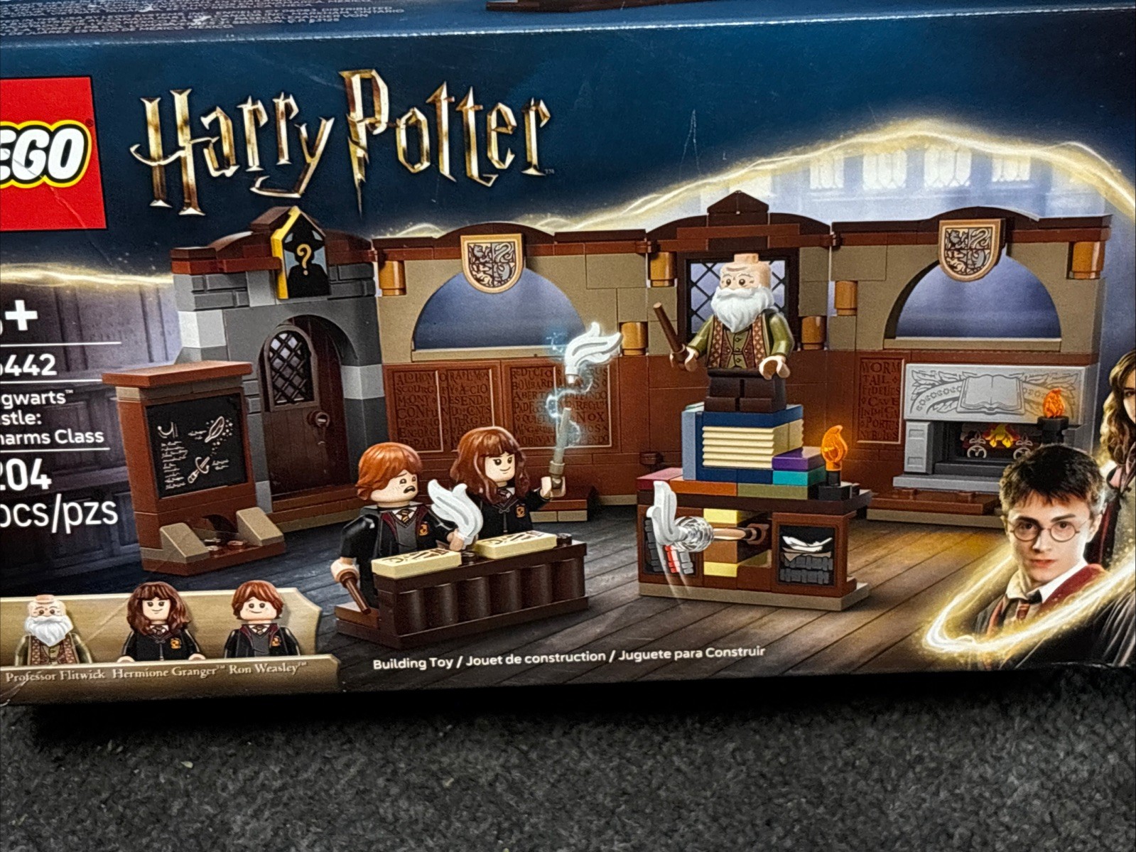 LEGO Harry Potter Hogwarts Castle Charms Class, Wizard Building Toy #76442
