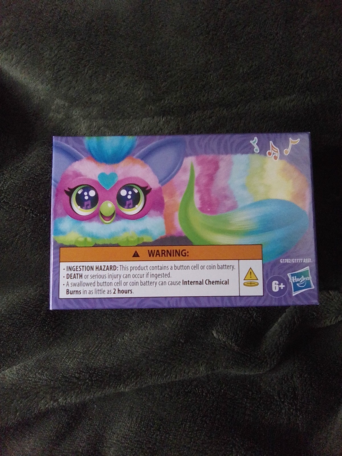 FURBY DJ Furblets Can-Dee-Swirl Mini Electronic Plush Toy with Can-dee-swirl