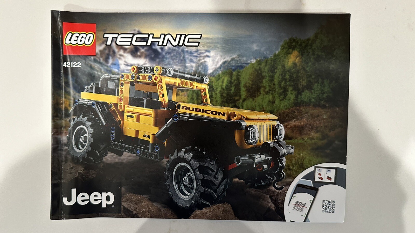 LEGO Technic Jeep Wrangler 42122 Instruction Manual
