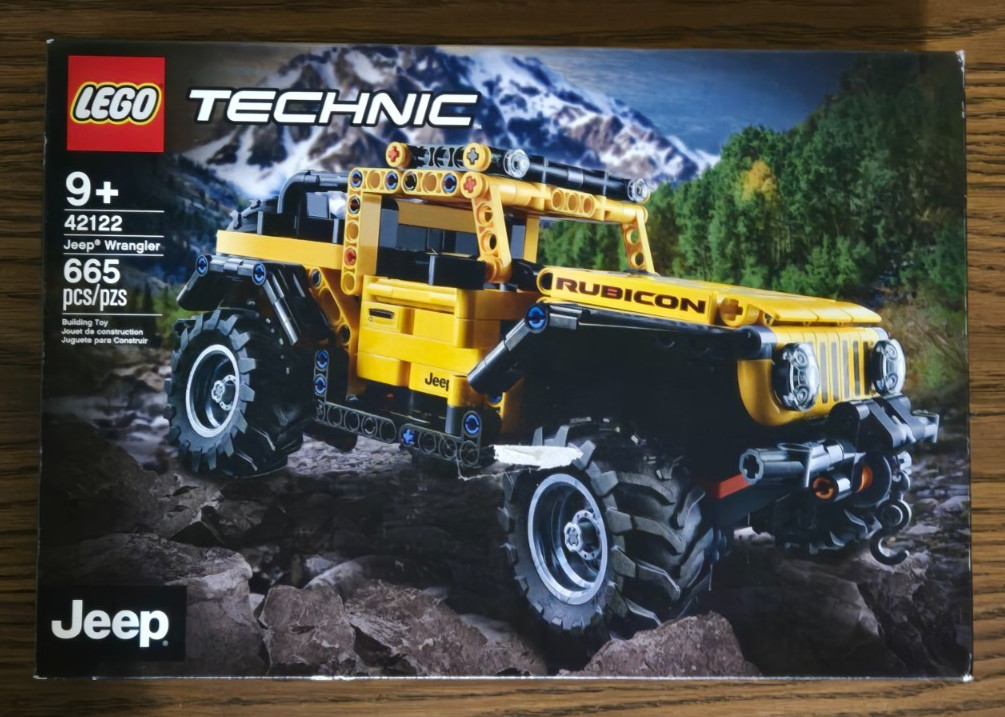NEW – LEGO – TECHNIC – JEEP WRANGLER – RUBICON – 665 PCS – SET # 42122 – AGES 9+
